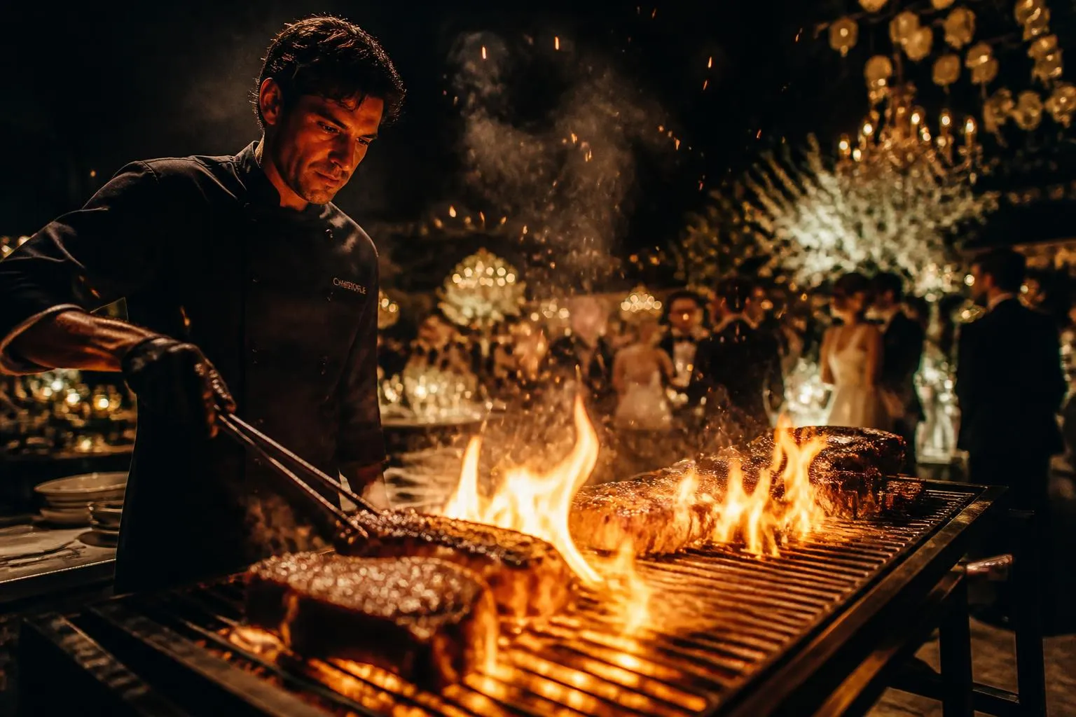 San Diego wedding reception catered by Qfire Catering — San Diego County luxury event photo 7