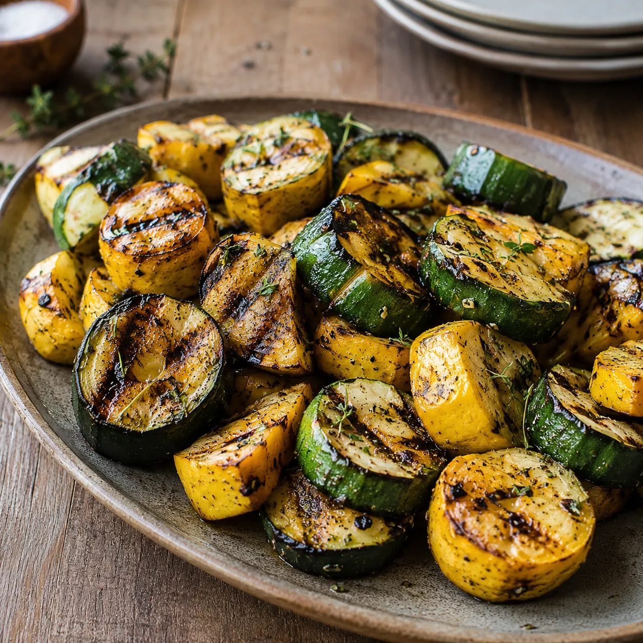 Grilled Squash & Zucchini