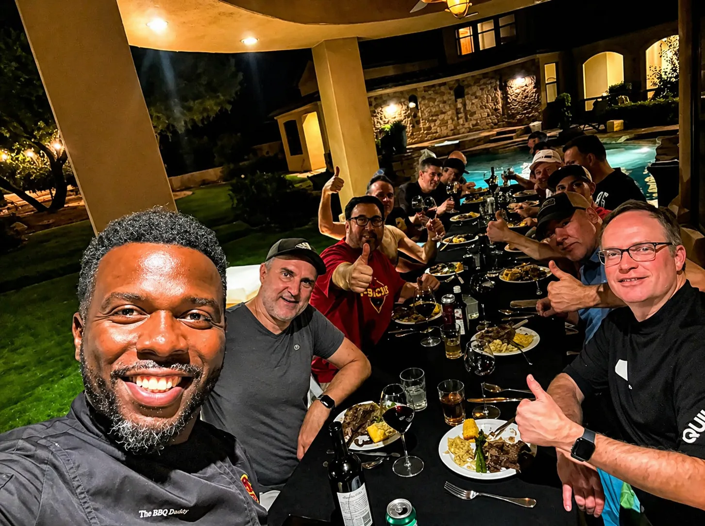 Phoenix wedding reception catered by Qfire Catering — Phoenix Metro luxury event photo 1