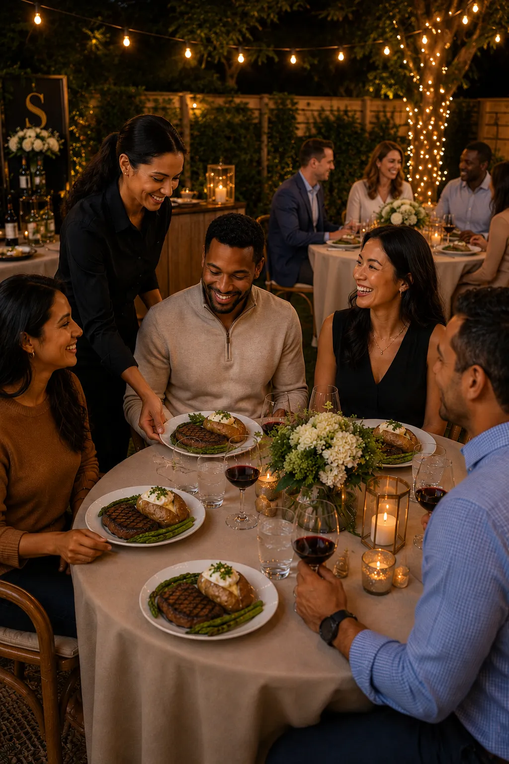Private Event catering by Qfire