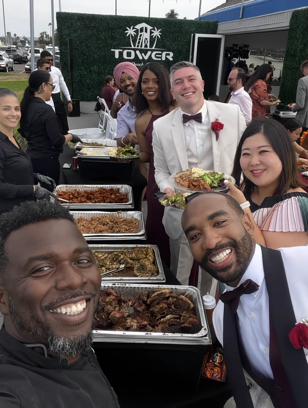 Qfire wedding catering in Phoenix Metro — reception photo 9