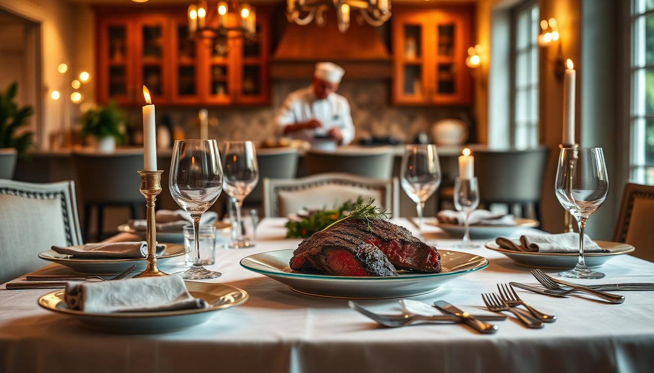 Planning Guides — Steakhouse Experience at home: a guide to upscale catering for private dinners. | Qfire Catering blog