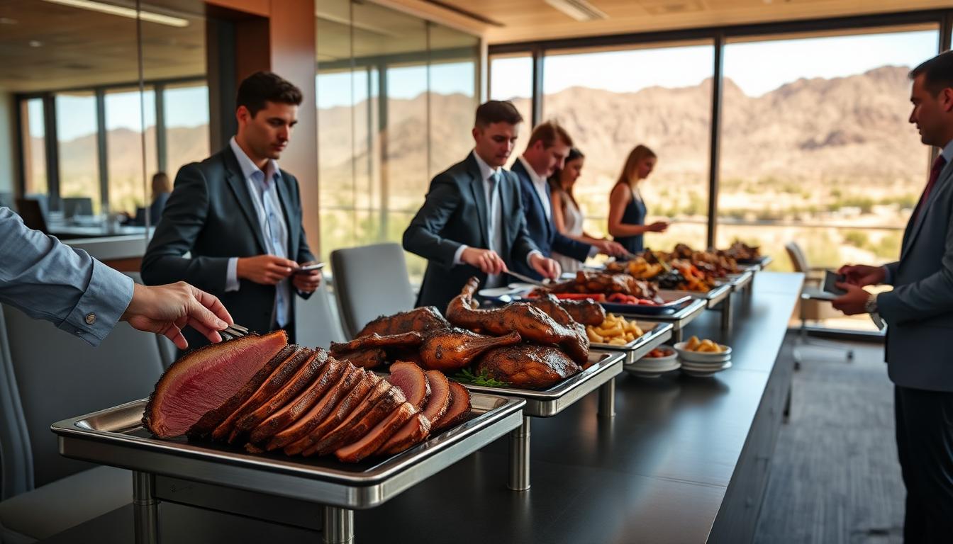 Corporate Catering — Corporate lunch catering in Phoenix: what to serve (and what to skip) in 2026. | Qfire Catering related article