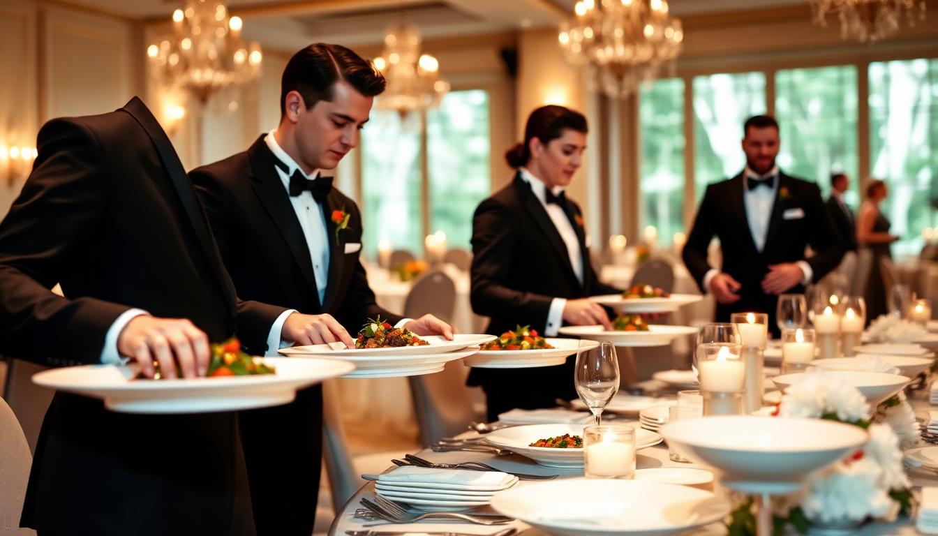 Wedding Tips — Plated, buffet, or stations? Choosing your wedding service style. | Qfire Catering blog