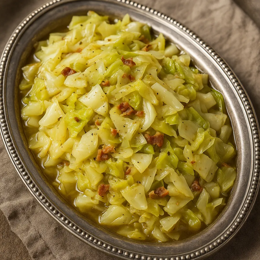 Southern-style smothered cabbage