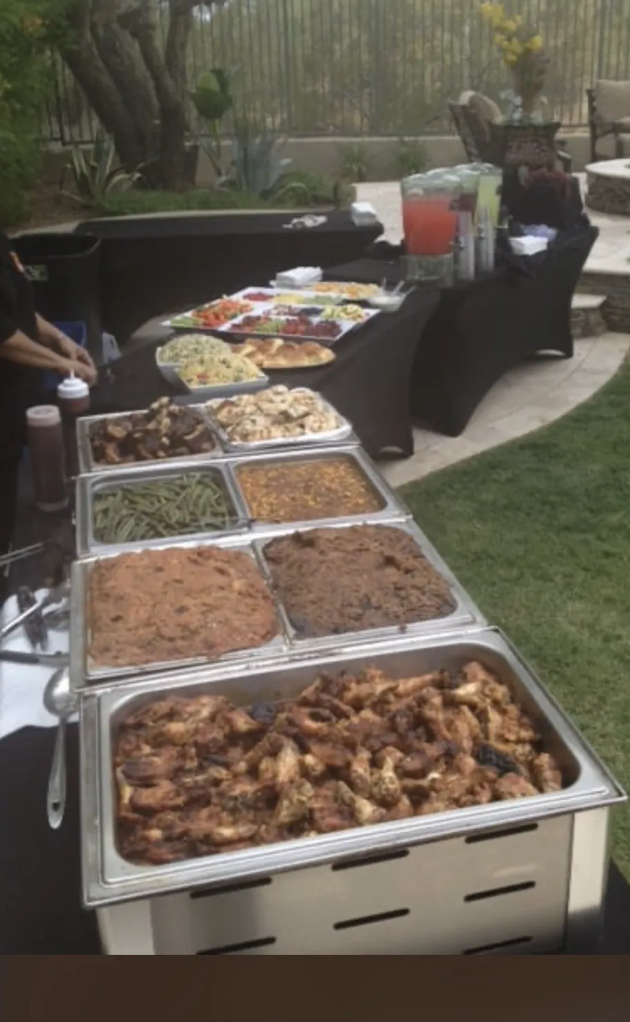 Phoenix live-fire grilling station catered by Qfire Catering — Phoenix Metro luxury event photo 10