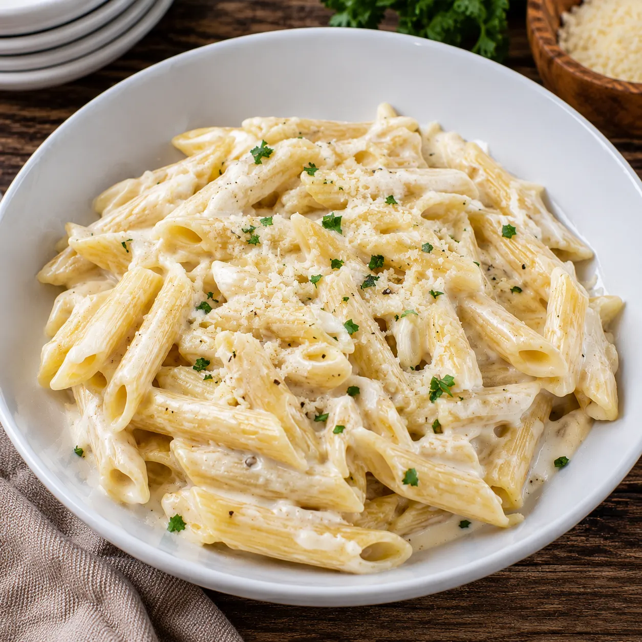 Alfredo Penne Pasta