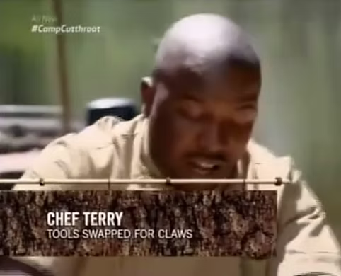 Chef Terry Matthews on Food Network's Cutthroat Kitchen