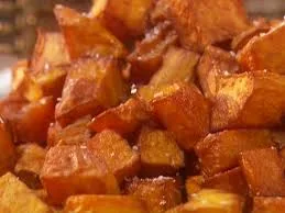 Candied sweet potatoes and yams