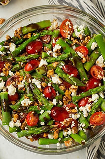 Roasted Asparagus & Feta Salad