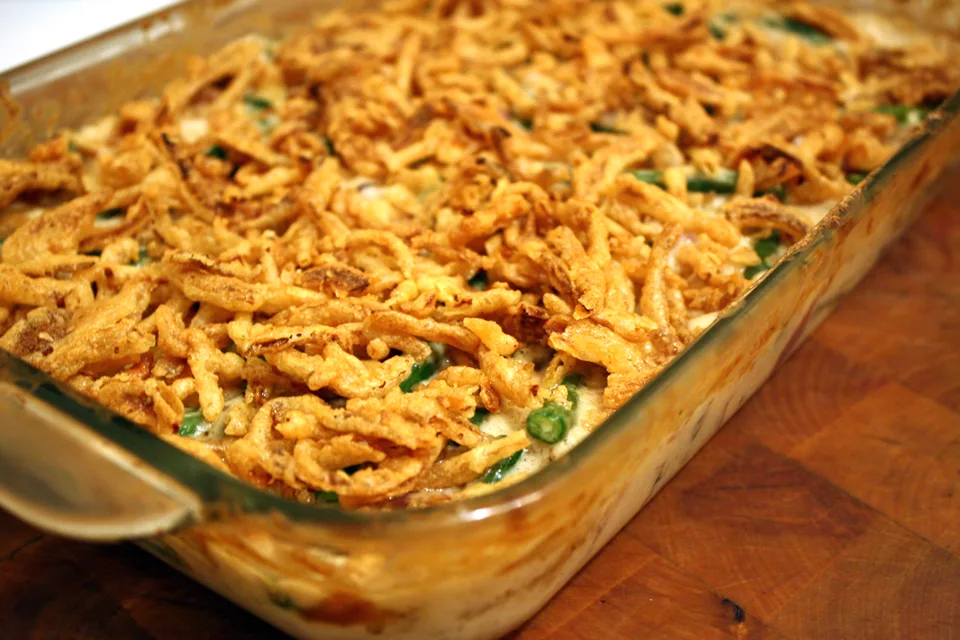Classic green bean casserole